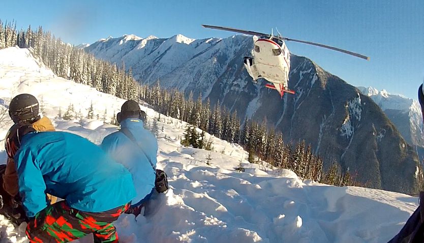 Heli Skiing in British Columbia: The Cliff | by Dave Ward of ChargeTheSummit.com