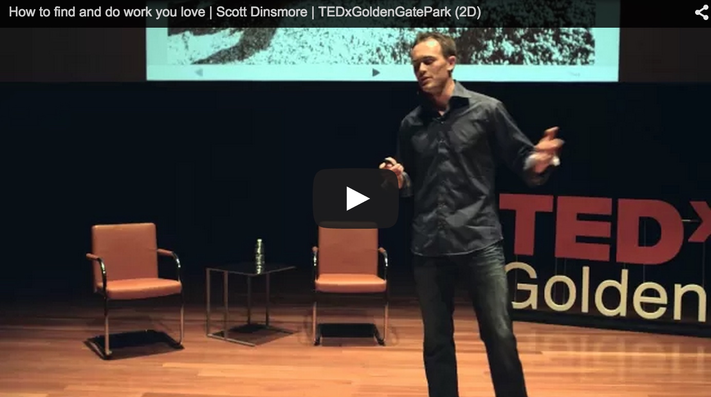 Scott Dinsmore TED: How to Find and Do Work You Love